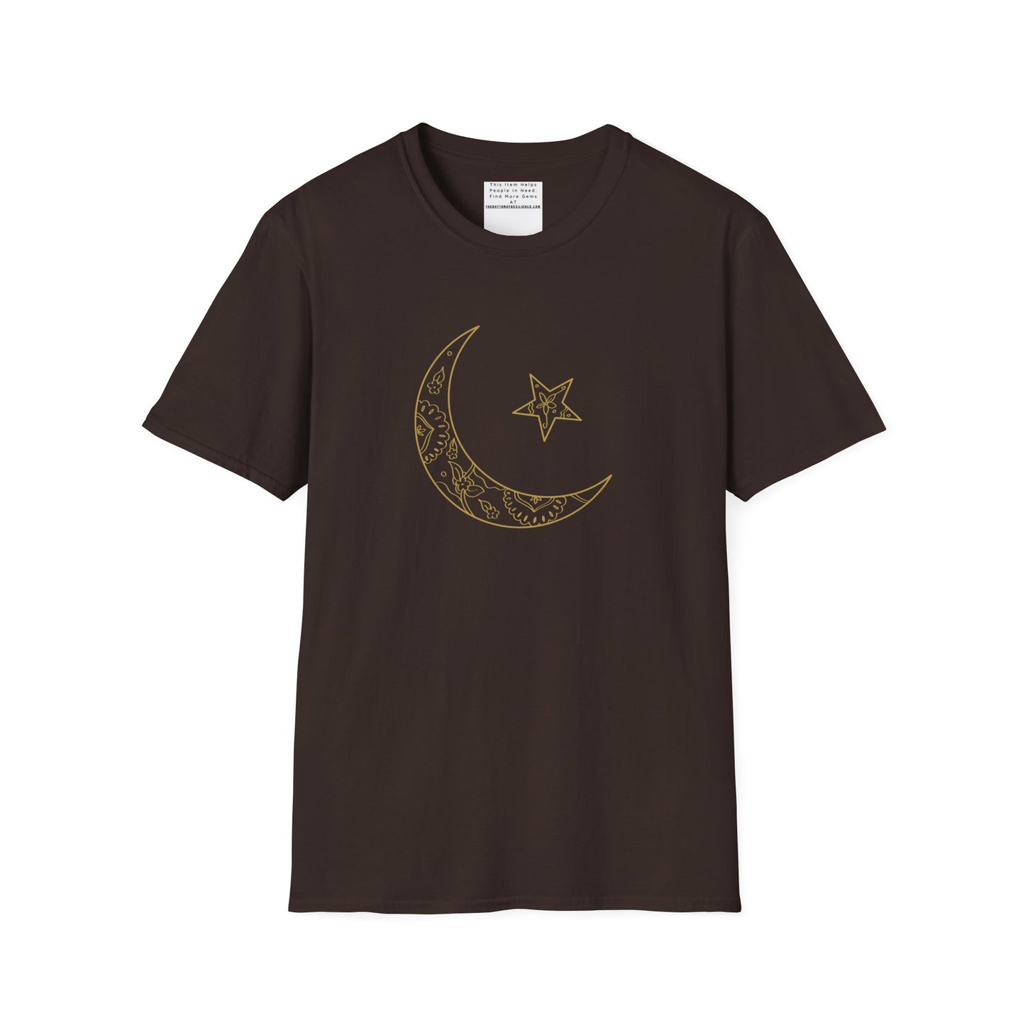 Unisex Heavy Cotton Tee, Islam shirt, shirt, Islam, gift, Eid, holiday, beads, fasting, Arabi, Arabic calligraphy, moon, star, crescent