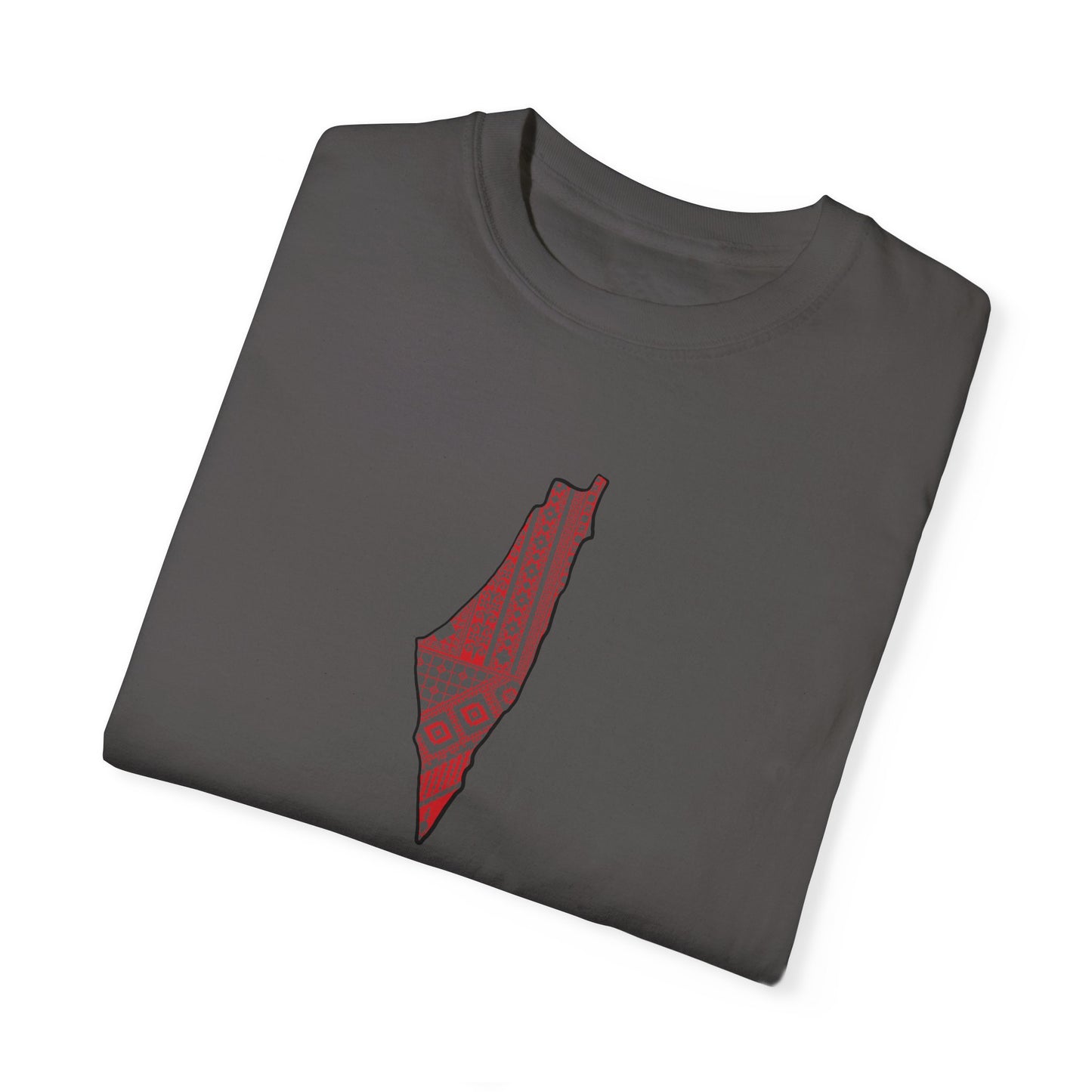 Unisex T-shirt, Arabic writing, Palestine map, Resist, Arabic, Support the Cause in Style, , Keffiyeh, Resistance, Free Palestine, tatreez
