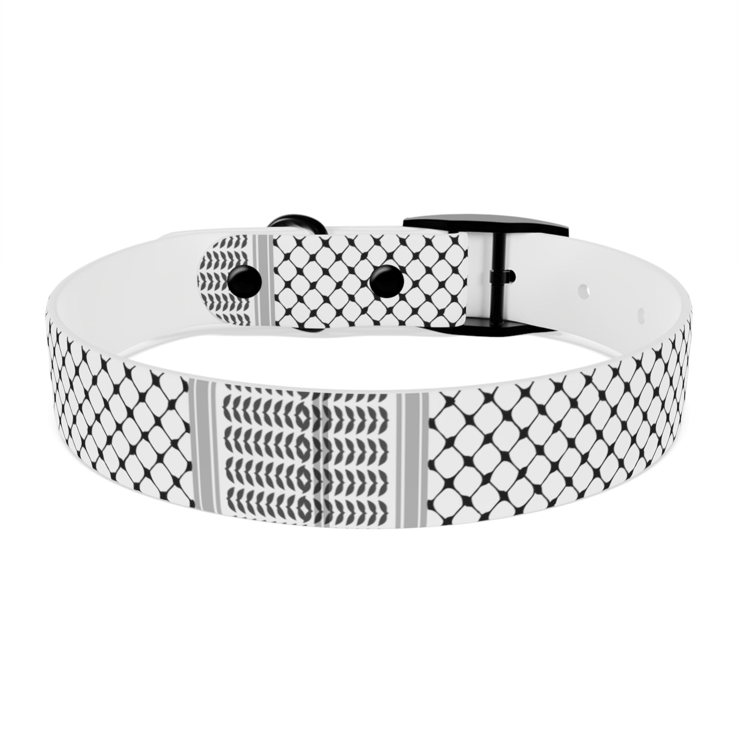 Dog Collar keffiyeh Print