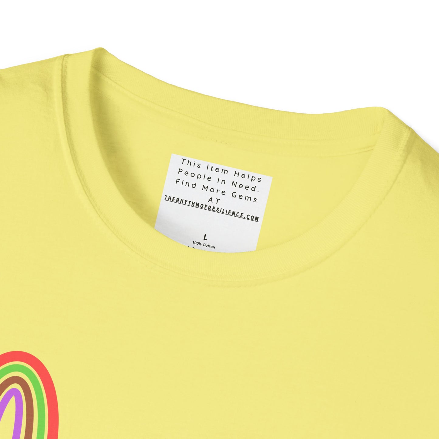 Rise above the BS Unisex Softstyle T-Shirt