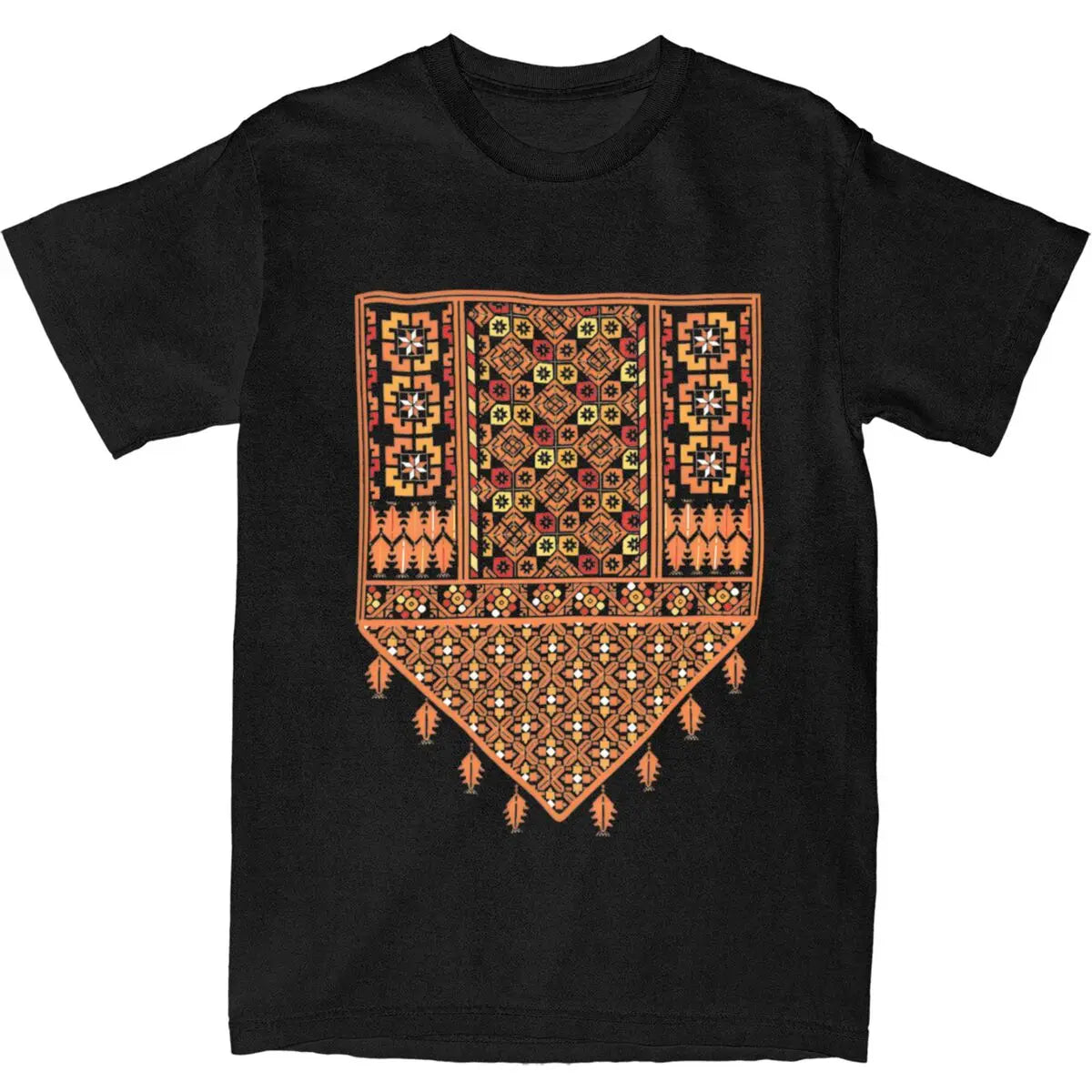 Palestine Embroidery style design tshirt