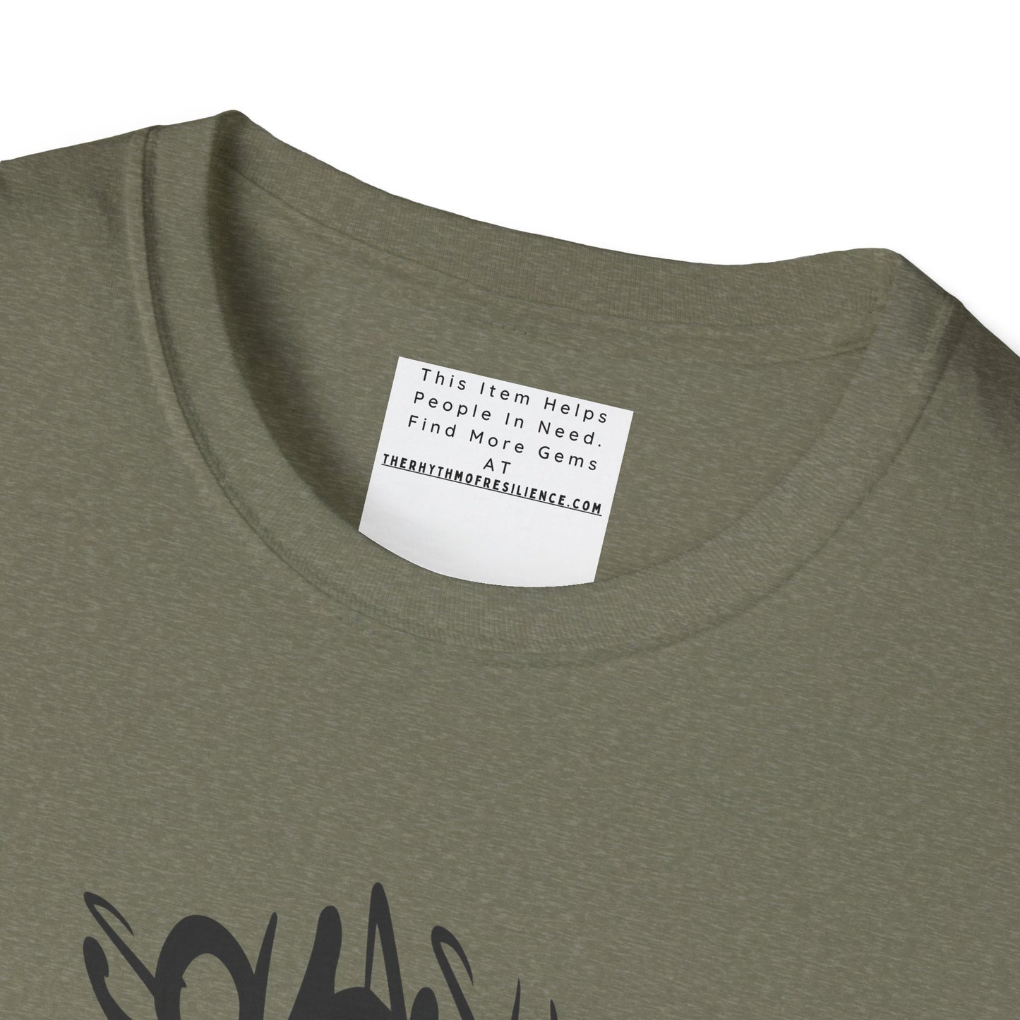 Squash The Stigma. Mental Health Awareness Unisex Softstyle T-Shirt