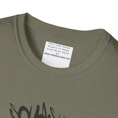 Squash The Stigma. Mental Health Awareness Unisex Softstyle T-Shirt