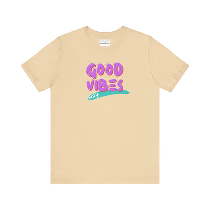 good vibes Unisex Jersey Short Sleeve Tee-mental health awareness month