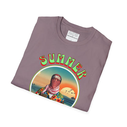 Summer vibes  Unisex Softstyle T-Shirt
