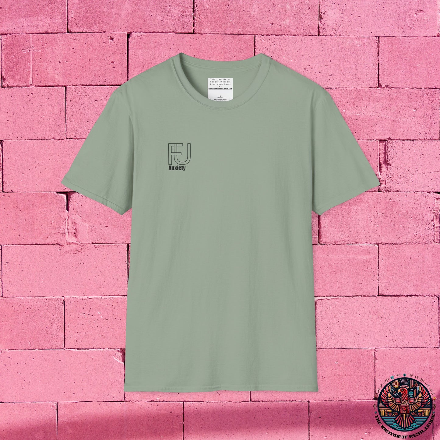 FU Anxiety Unisex Softstyle T-Shirt