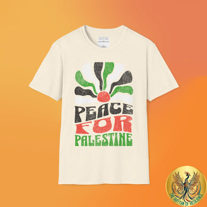 Peace for Palestine Unisex Softstyle T-Shirt