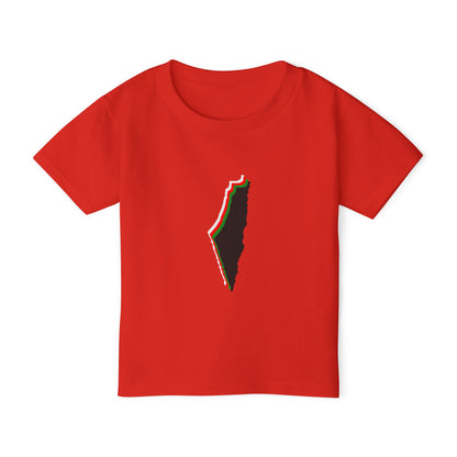 Palestine Map Heavy Cotton™ Toddler T-shirt 2T-6T
