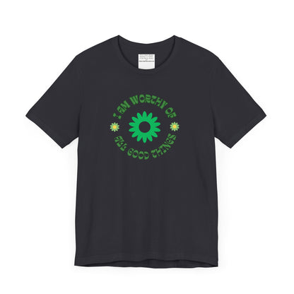 I AM Worthy u nisex Jersey Short Sleeve Tee-mental health awareness month