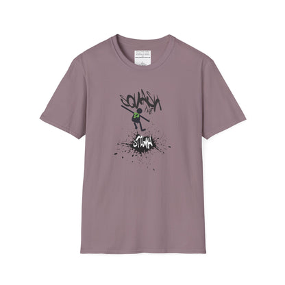 Squash The Stigma. Mental Health Awareness Unisex Softstyle T-Shirt