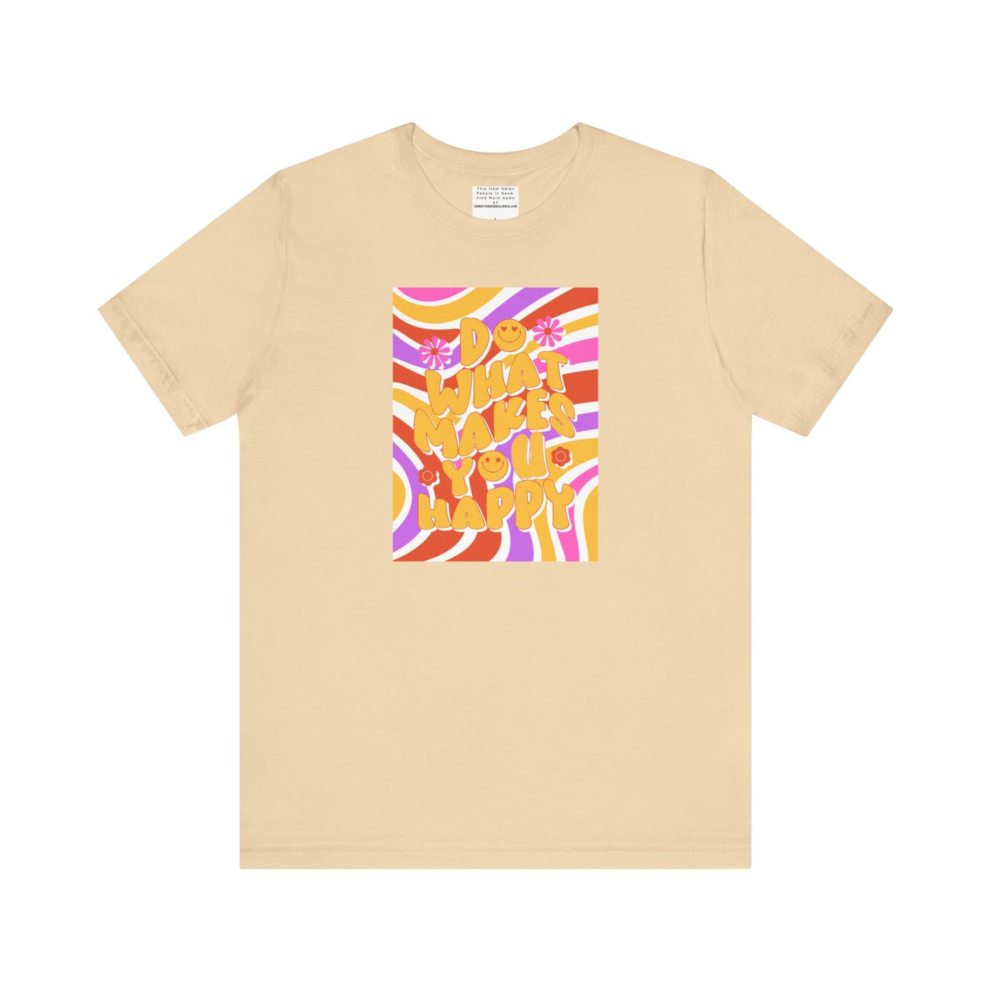 Do What Makes you happy Unisex Jersey Short Sleeve Tee-mental health awareness month