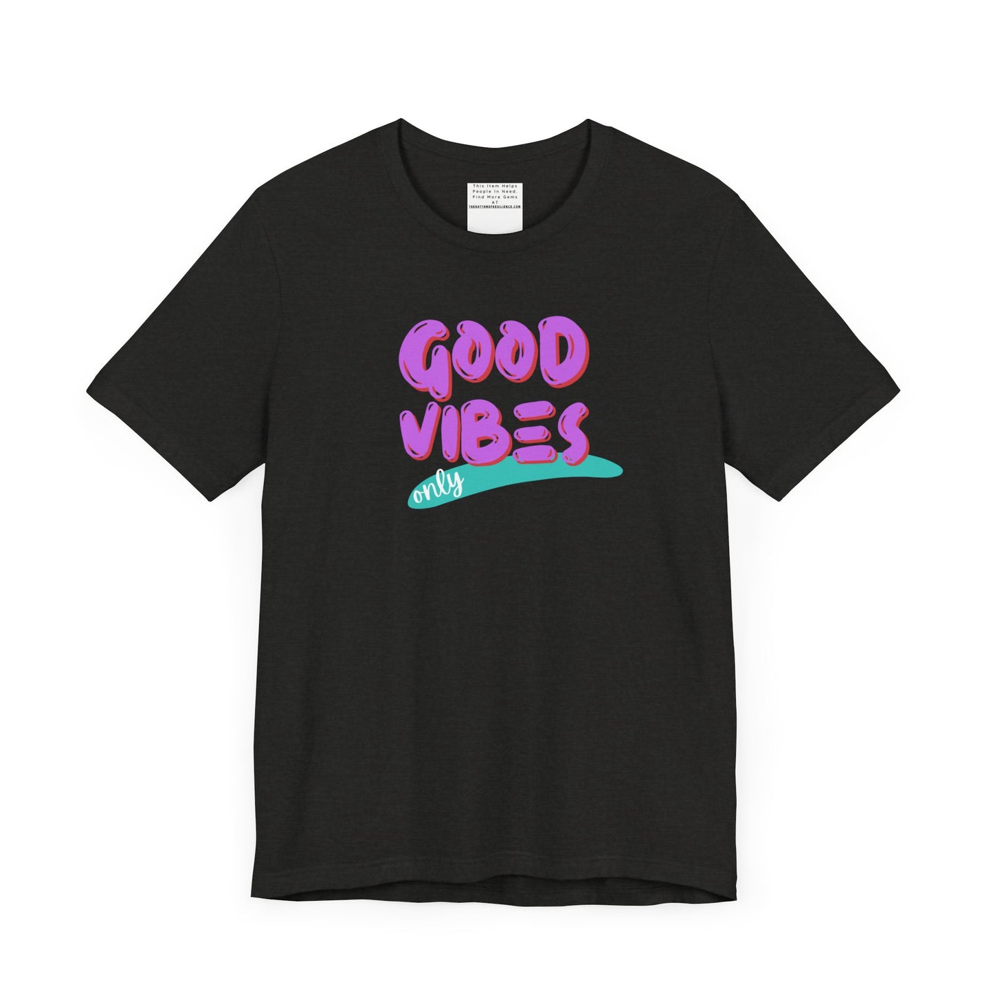 good vibes Unisex Jersey Short Sleeve Tee-mental health awareness month