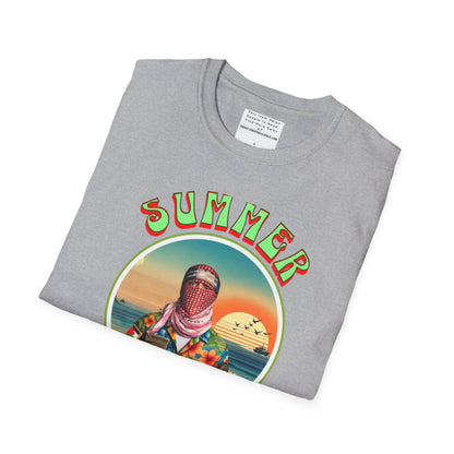 Summer vibes  Unisex Softstyle T-Shirt