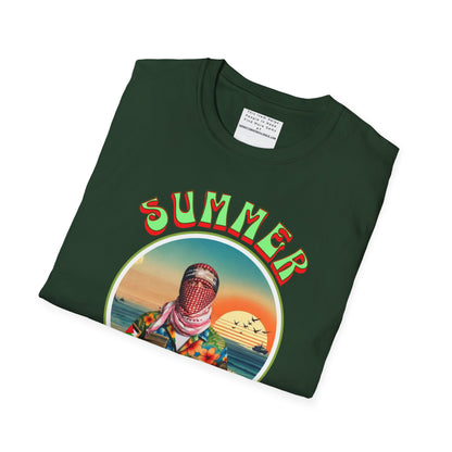 Summer vibes  Unisex Softstyle T-Shirt