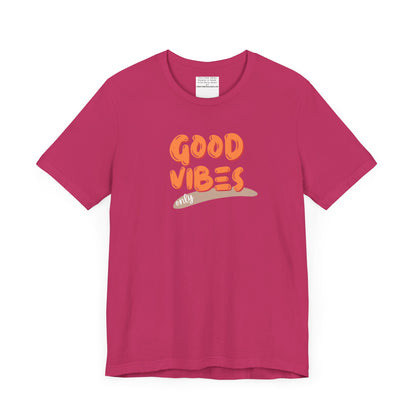 good vibes Unisex Jersey Short Sleeve Tee-mental health awareness month