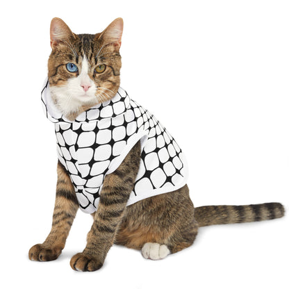 keffiyeh Print Pet Hoodie