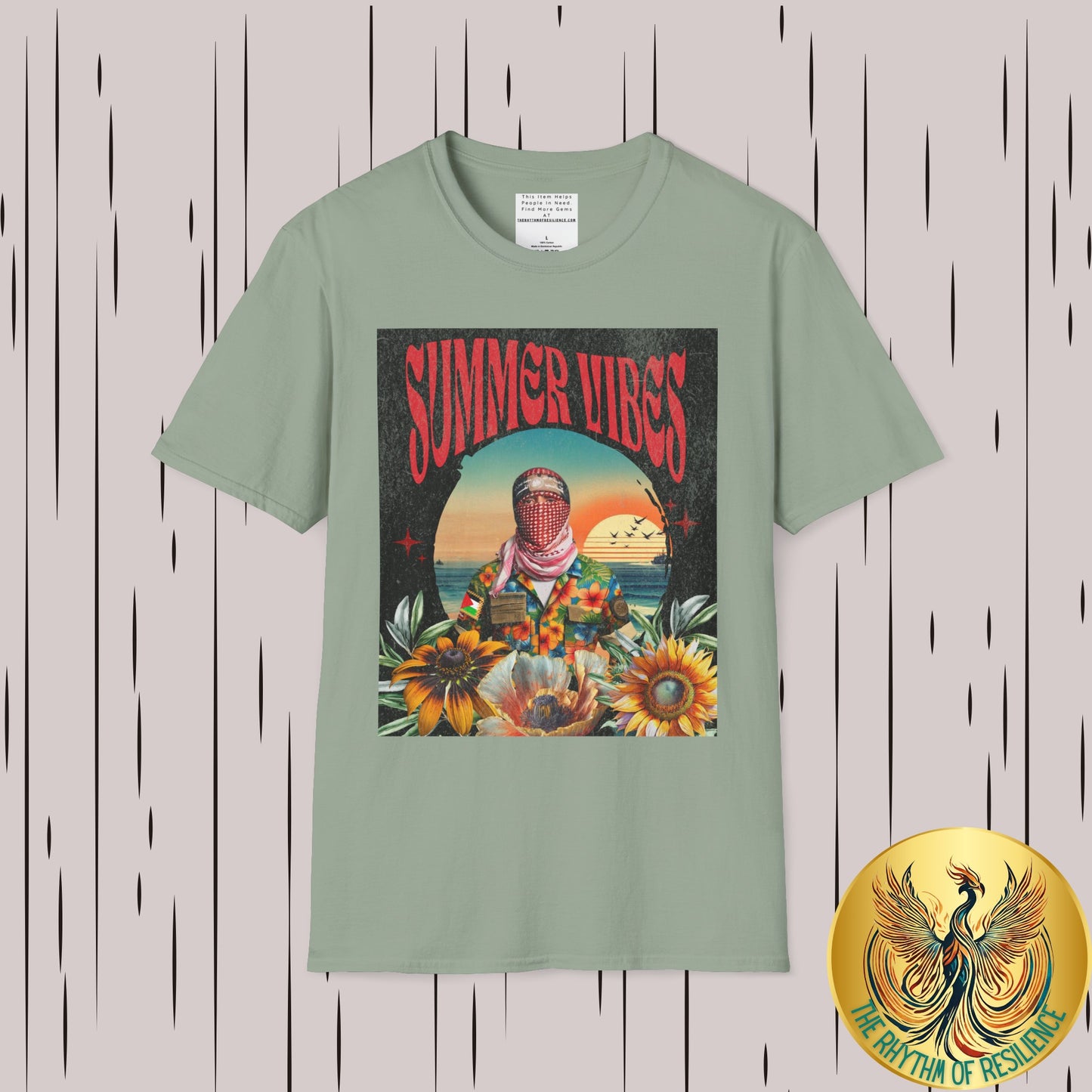 Summer vibes  Unisex Softstyle T-Shirt