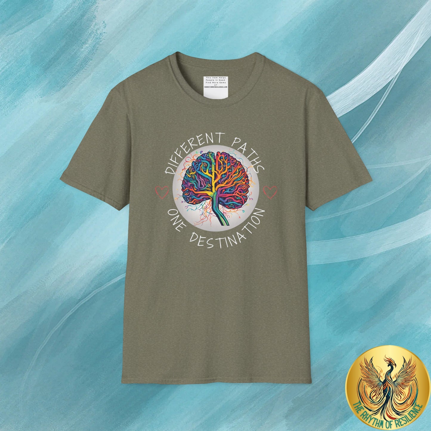 Divergent Routes, Shared Destination Unisex Softstyle T-Shirt