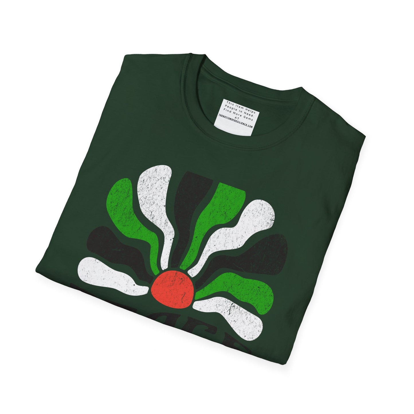 Peace for Palestine Unisex Softstyle T-Shirt