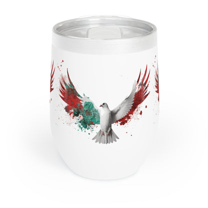 Chill drink Tumbler, free bird, free Palestine, solidarity, support, cause,