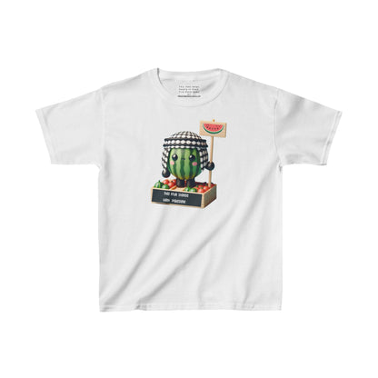 Kids "This fruit stand with Palestine" WATERMELON Heavy Cotton™ Tee
