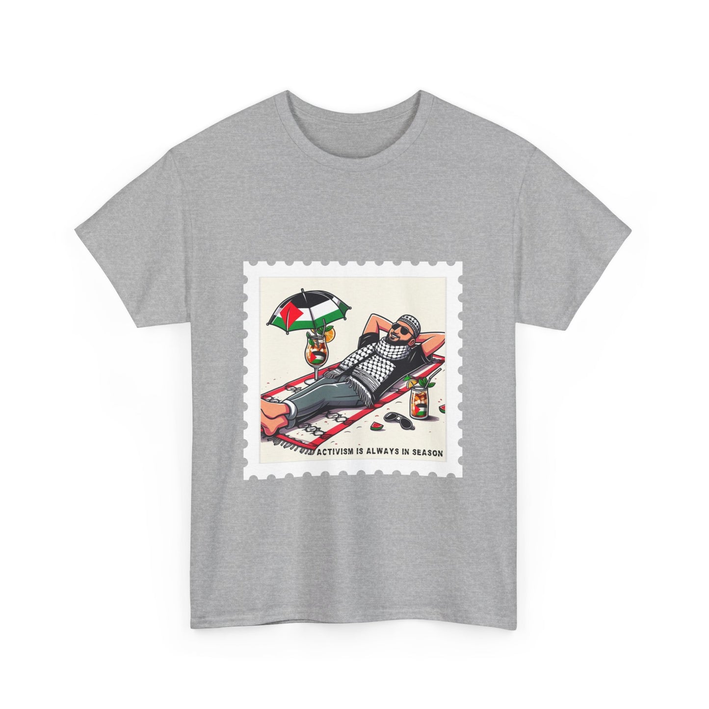 Activism Is Always In Season Unisex Heavy Cotton Tee