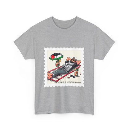 Activism Is Always In Season Unisex Heavy Cotton Tee