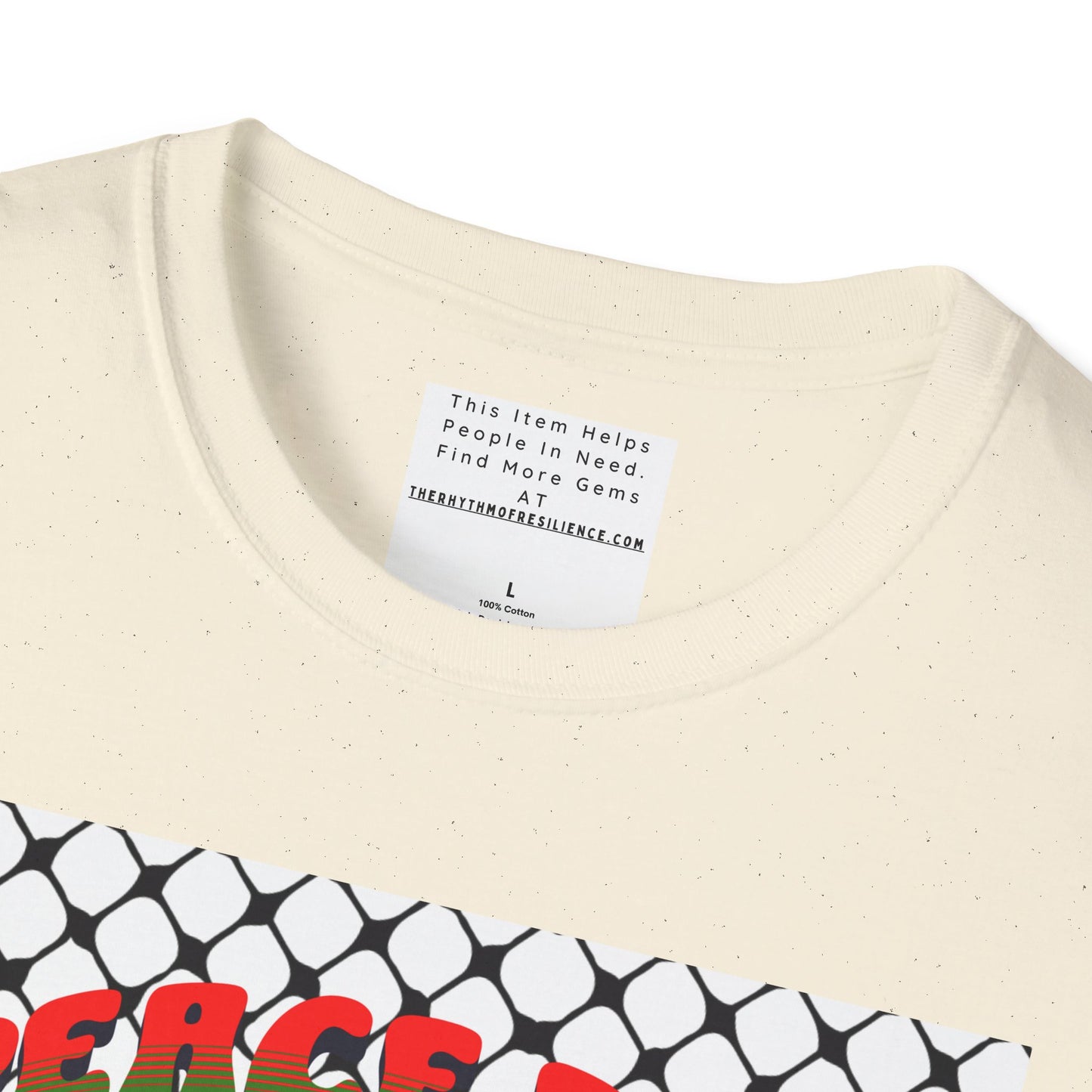 Peace for Palestine Unisex Softstyle T-Shirt
