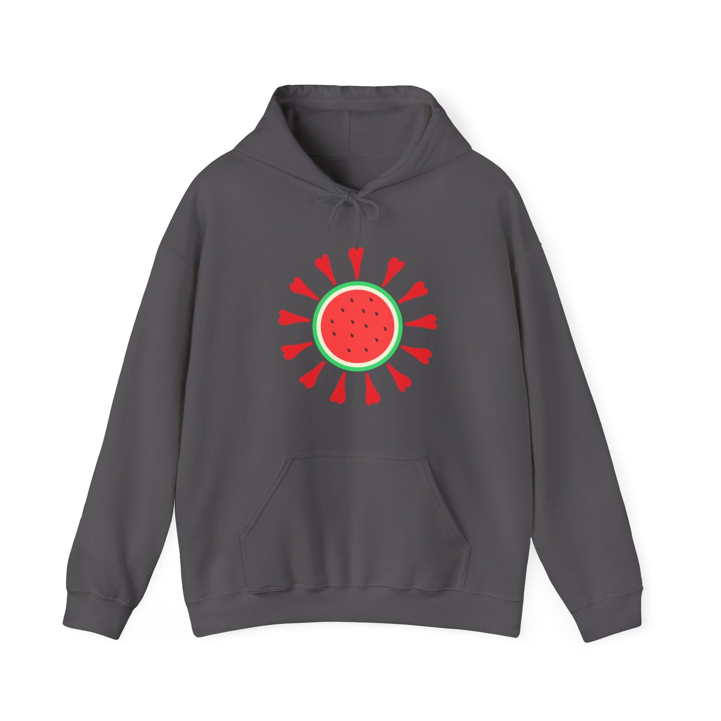 Watermelon Love  Palestine Spring Unisex Heavy Blend™ Hooded Sweatshirt