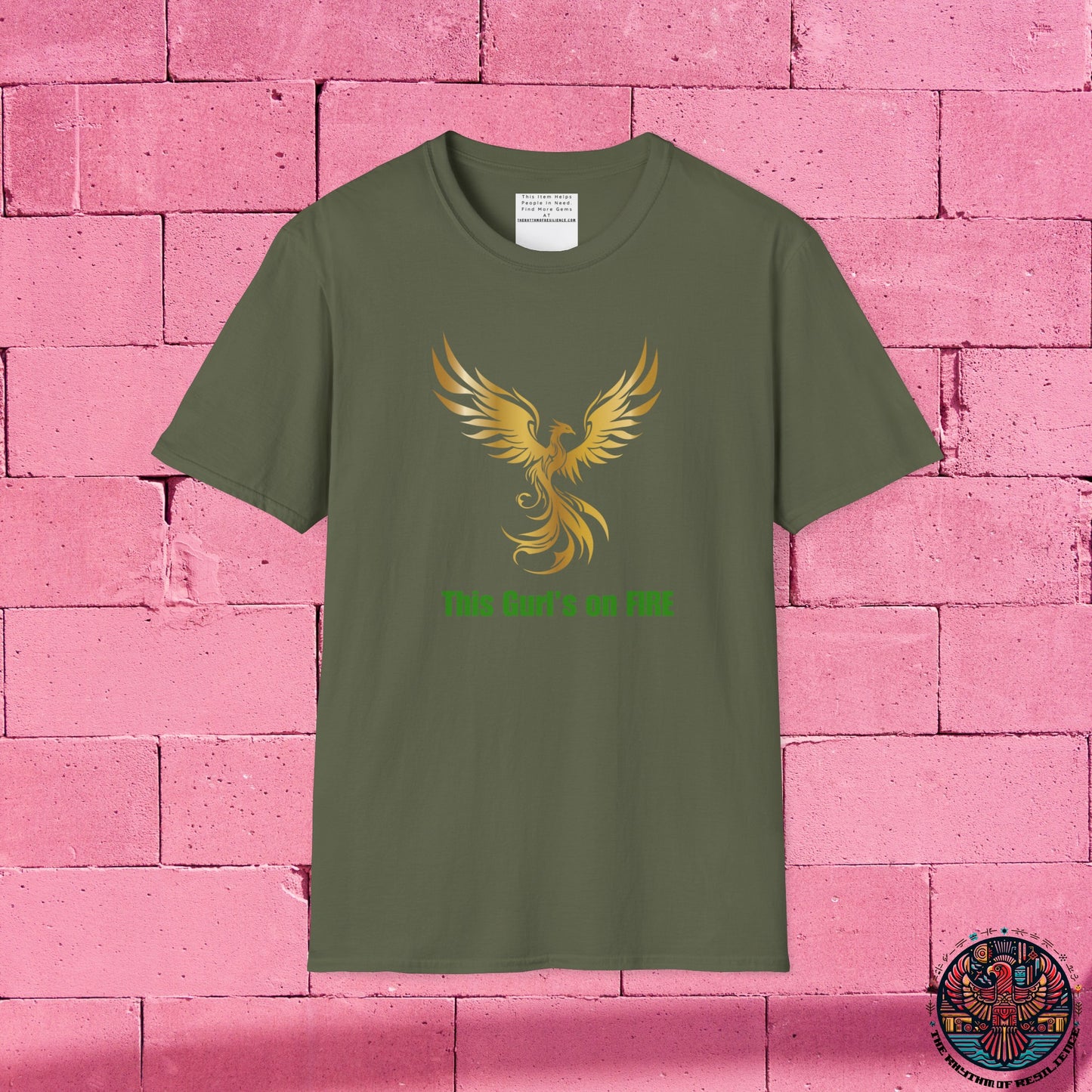This Gurls on fire unisex Softstyle T-Shirt
