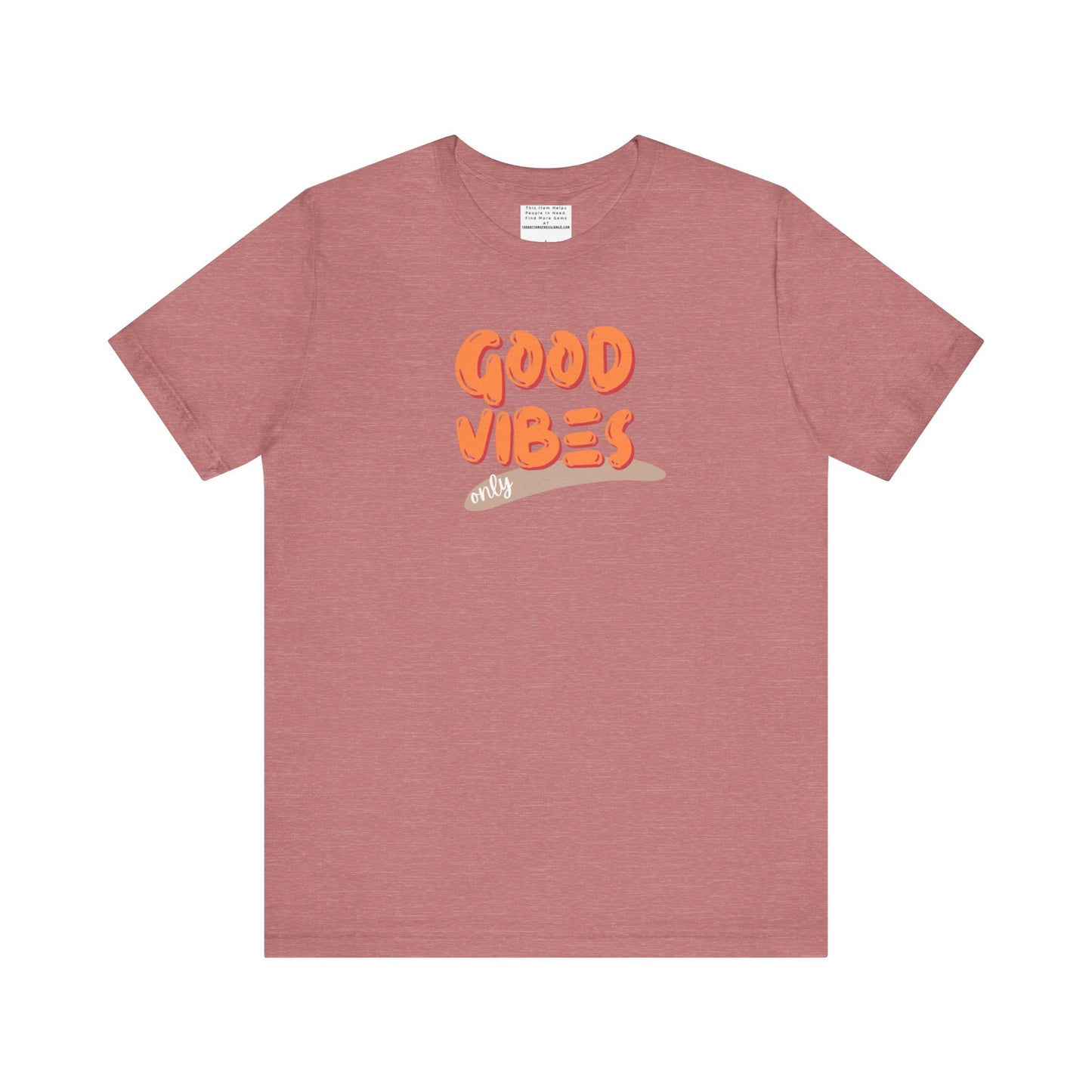 good vibes Unisex Jersey Short Sleeve Tee-mental health awareness month