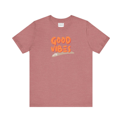 good vibes Unisex Jersey Short Sleeve Tee-mental health awareness month