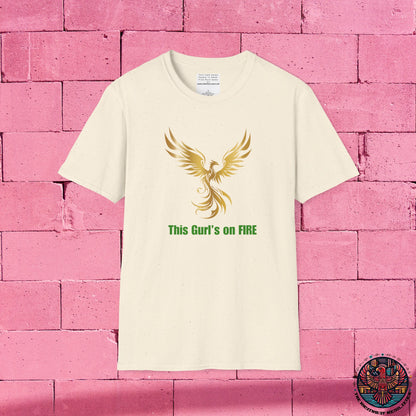 This Gurls on fire unisex Softstyle T-Shirt