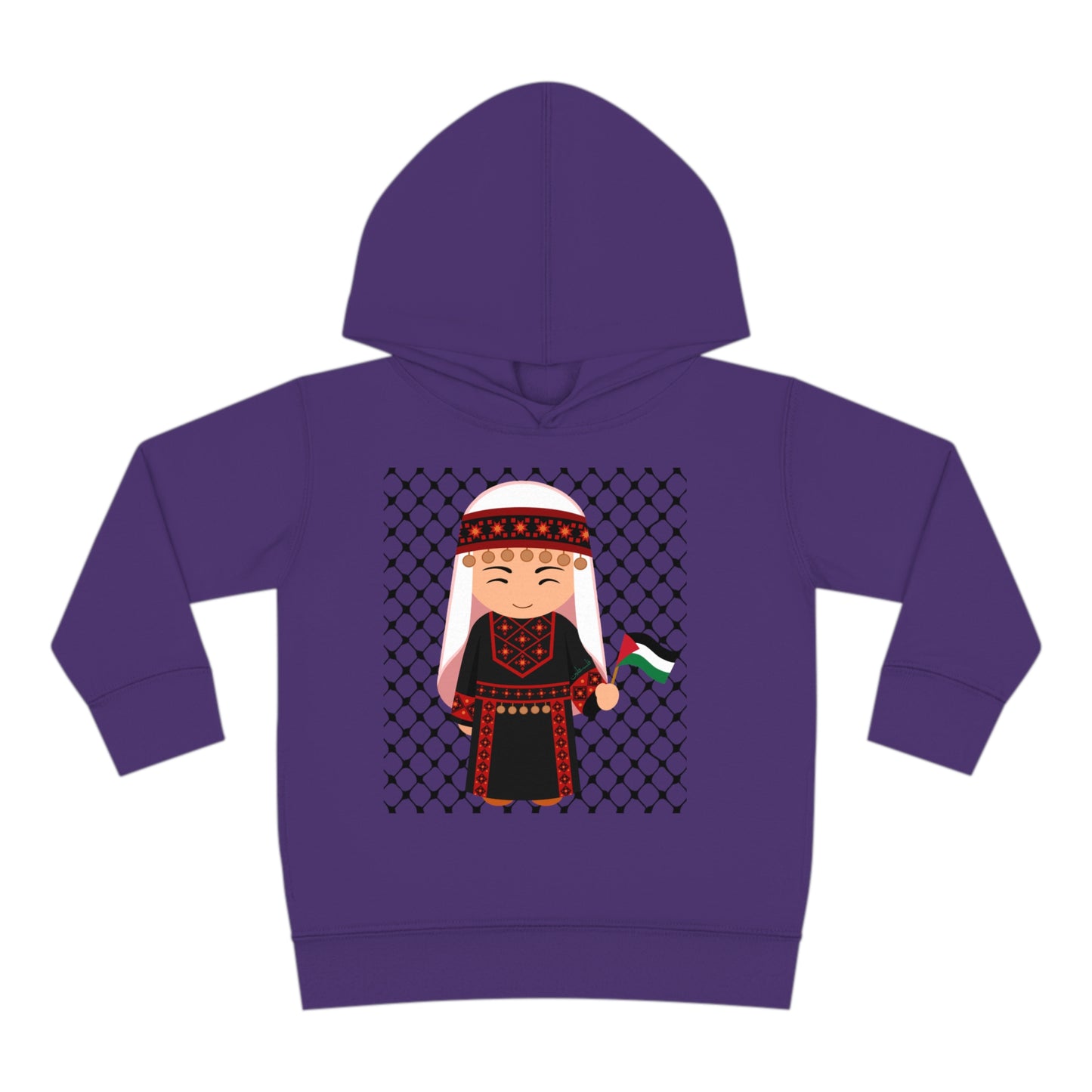 Palestine Toddler Pullover Fleece Hoodie