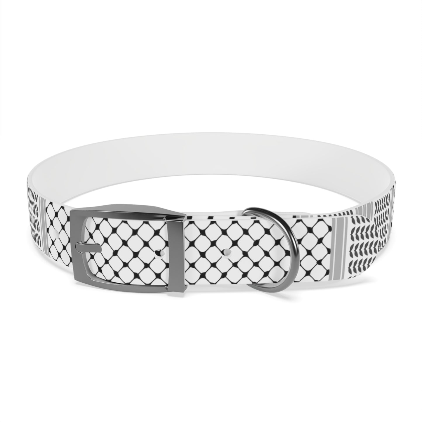 Dog Collar keffiyeh Print
