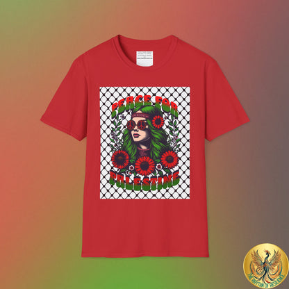 Peace for Palestine Unisex Softstyle T-Shirt