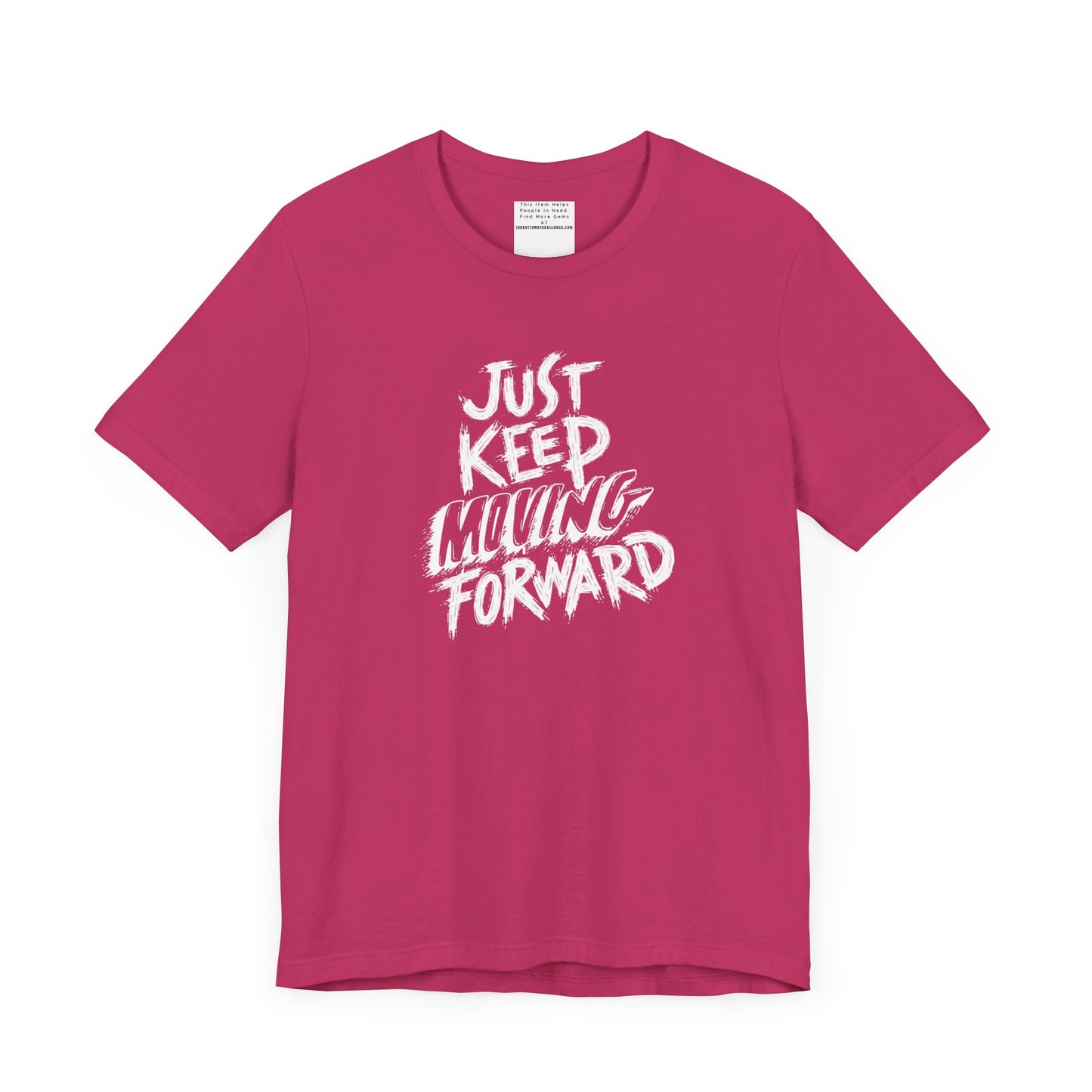 Just keep moving forward Unisex Jersey Short Sleeve Tee-mental health awareness month