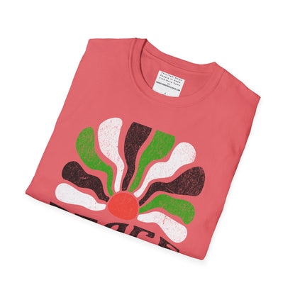 Peace for Palestine Unisex Softstyle T-Shirt