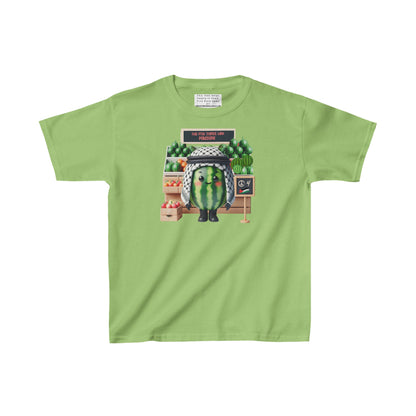 Watermelon  Heavy Cotton™ Tee stand with Palestine