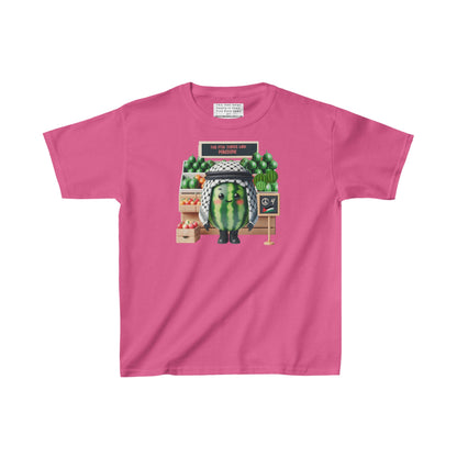 Watermelon  Heavy Cotton™ Tee stand with Palestine