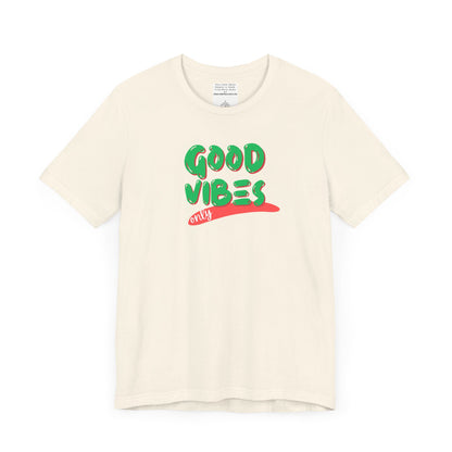 Good Vibes Unisex Jersey Short Sleeve Tee-mental health awareness month