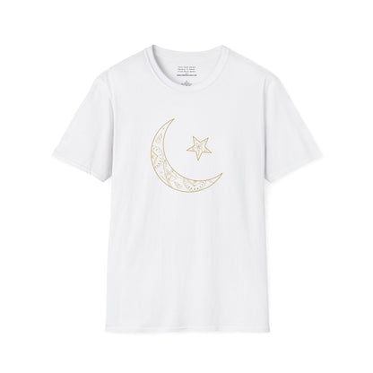 Unisex Heavy Cotton Tee, Islam shirt, shirt,  Islam, gift, Eid, holiday, beads, fasting, Arabi,  Arabic calligraphy, moon, star, crescent