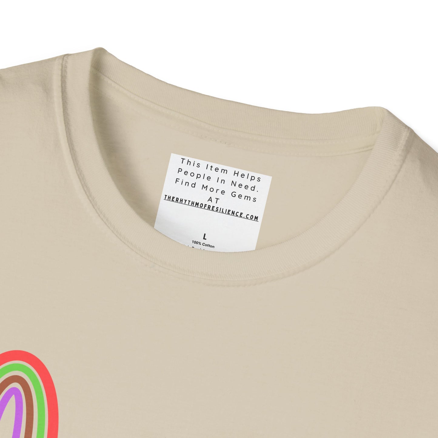 Rise above the BS Unisex Softstyle T-Shirt