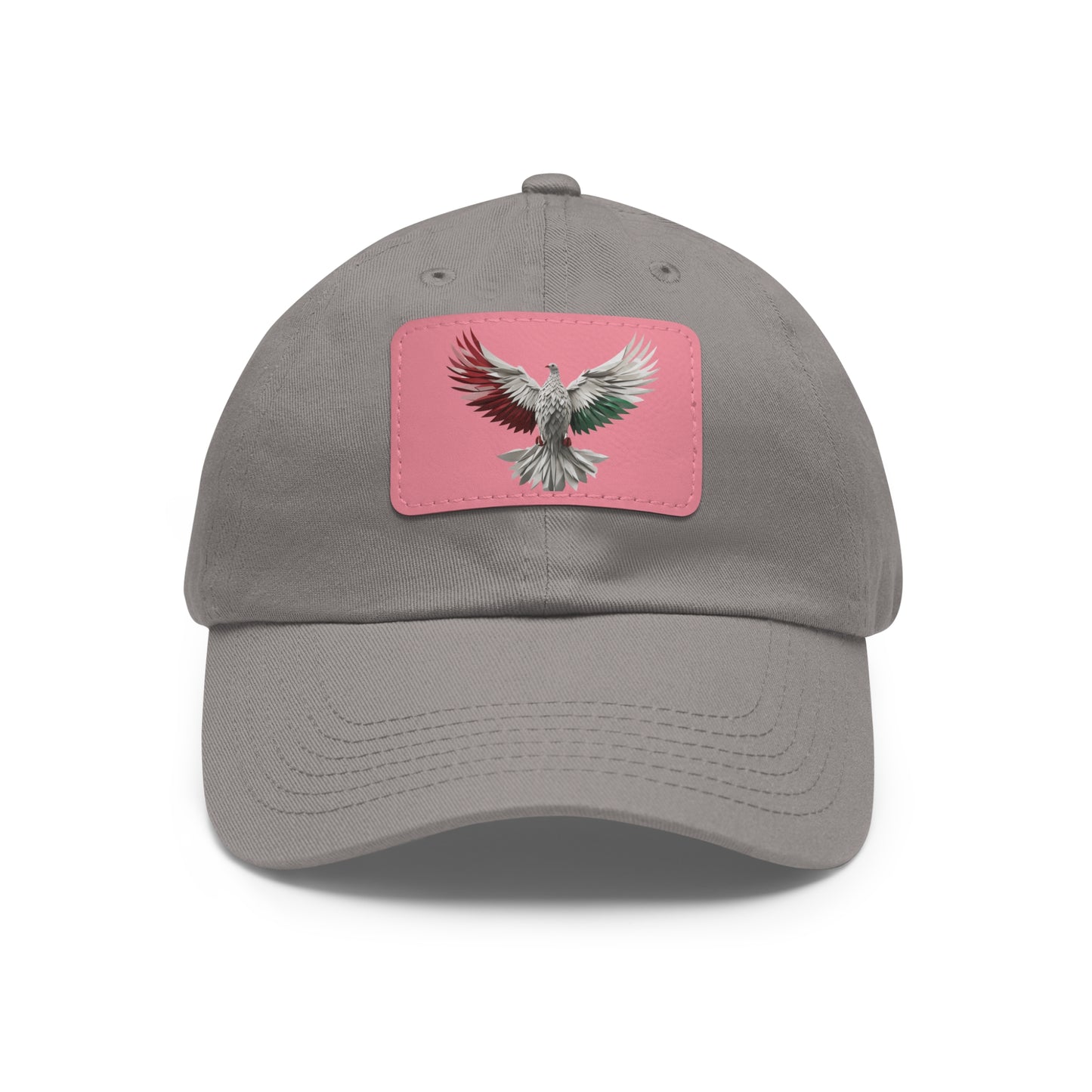 Dad Hat with Leather Patch, Unisex, free bird, Palestine, Resist, Arabic, Support the Cause in Style, Keffiyeh, Resistance, Free Palestine