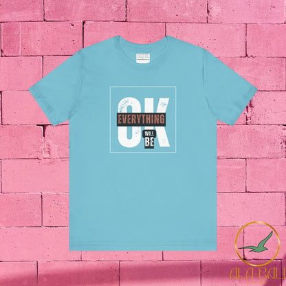 Everything will be ok Unisex Jersey Short Sleeve Tee-mental health awareness month