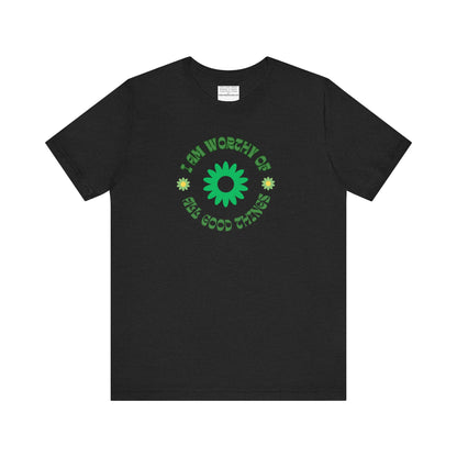 I AM Worthy u nisex Jersey Short Sleeve Tee-mental health awareness month