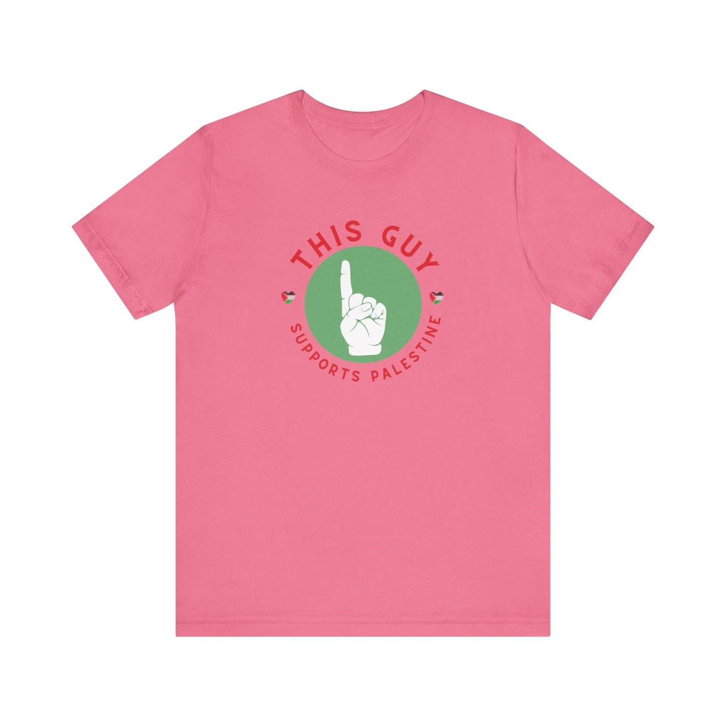 This Guy supports Palestine Unisex Jersey Short Sleeve Tee