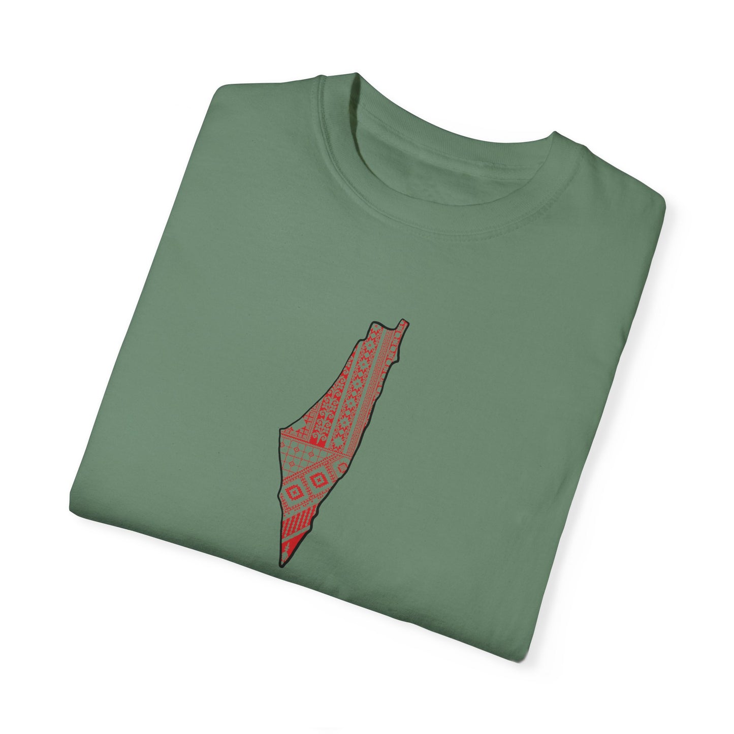 Unisex T-shirt, Arabic writing, Palestine map, Resist, Arabic, Support the Cause in Style, , Keffiyeh, Resistance, Free Palestine, tatreez