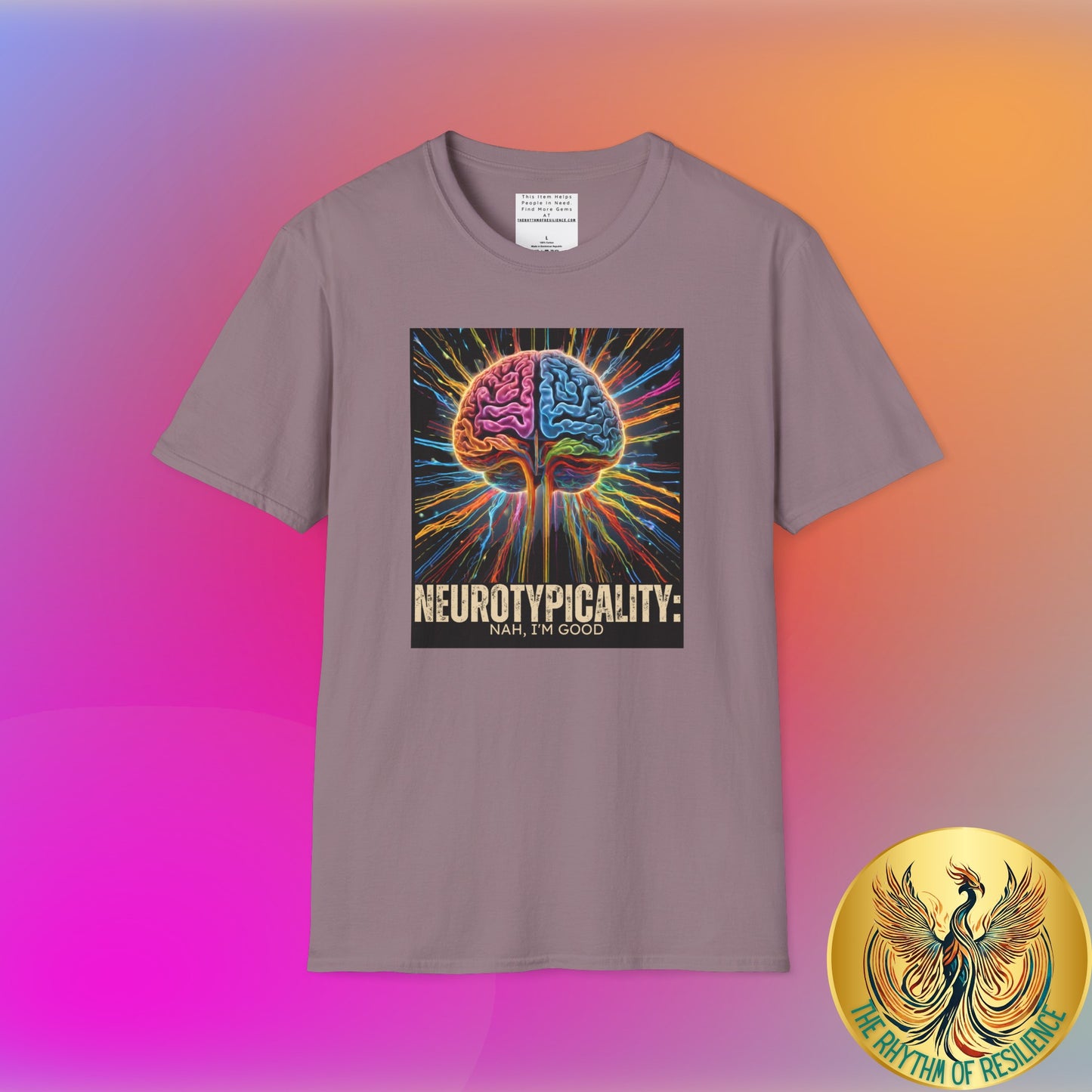 Neurotypical- nah I'm good  Unisex Softstyle T-Shirt