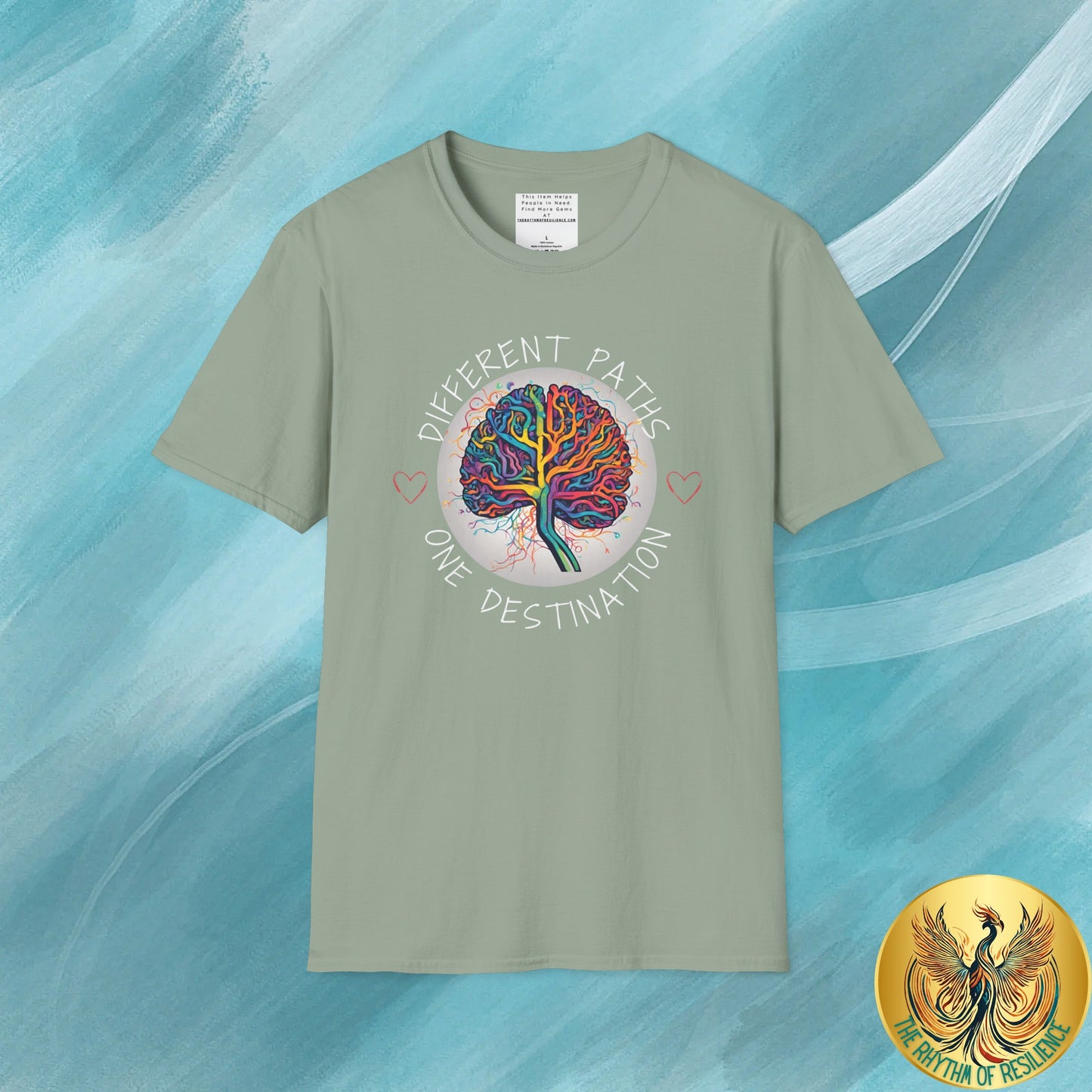 Divergent Routes, Shared Destination Unisex Softstyle T-Shirt